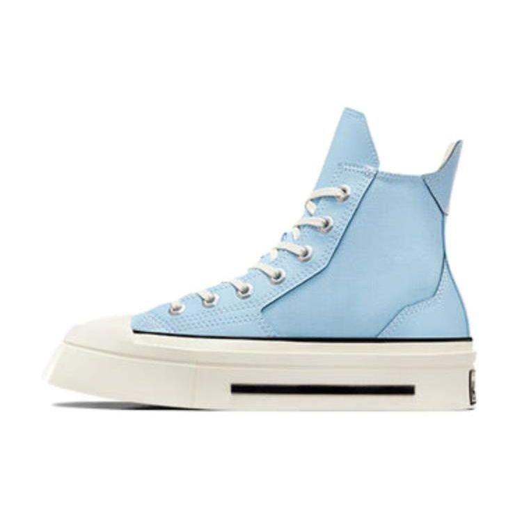 Converse Кроссовки Chuck 70 De Luxe Squared High True Sky Unisex, цвет синий, цапля, черный A07566C