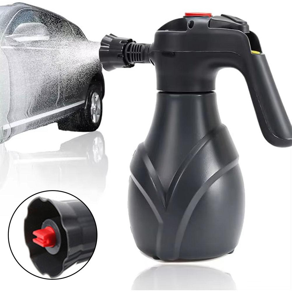 2l Electric Snow Foam Sprayer Professional Handheld Electric Foam Pot Pressure Relief Snow Foam Lance For Car Wash M4g4