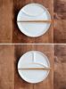 Tableware East Divider Plate Round 2 Lunch 22cm White