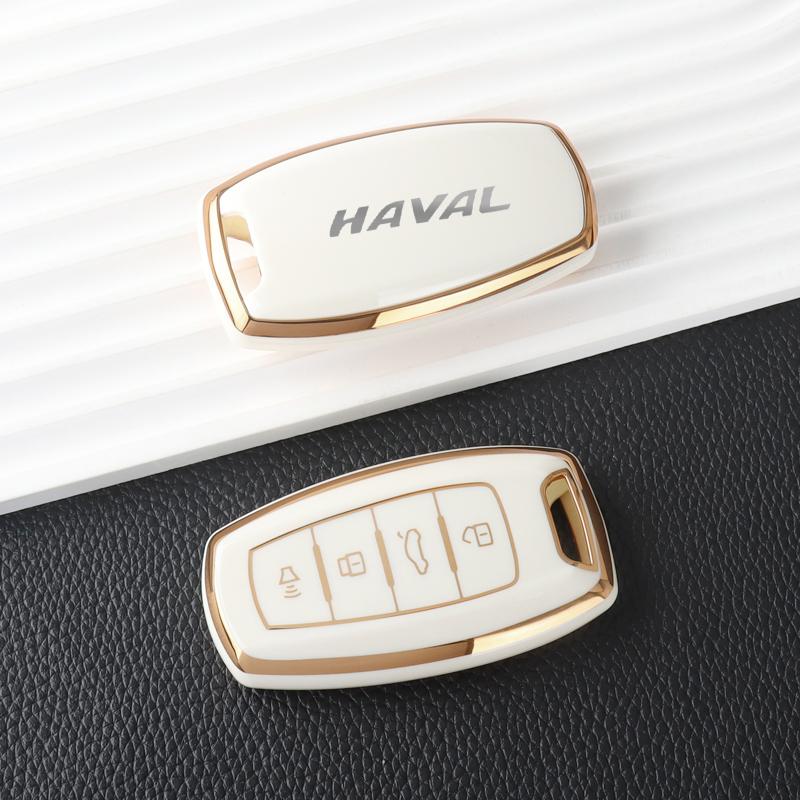 Мягкий чехол-футляр из ТПУ для автомобильного ключа Great Wall Haval Jolion H6 H7 H9 F7 F7X Gmw Dargo, защитная сумка для ключей, брелок, аксессуары
