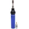 8ml Portable Gas Soldering Iron Pen MT100 Large Capacity Filler Welding Gun Service Tool(Bleu Fonce