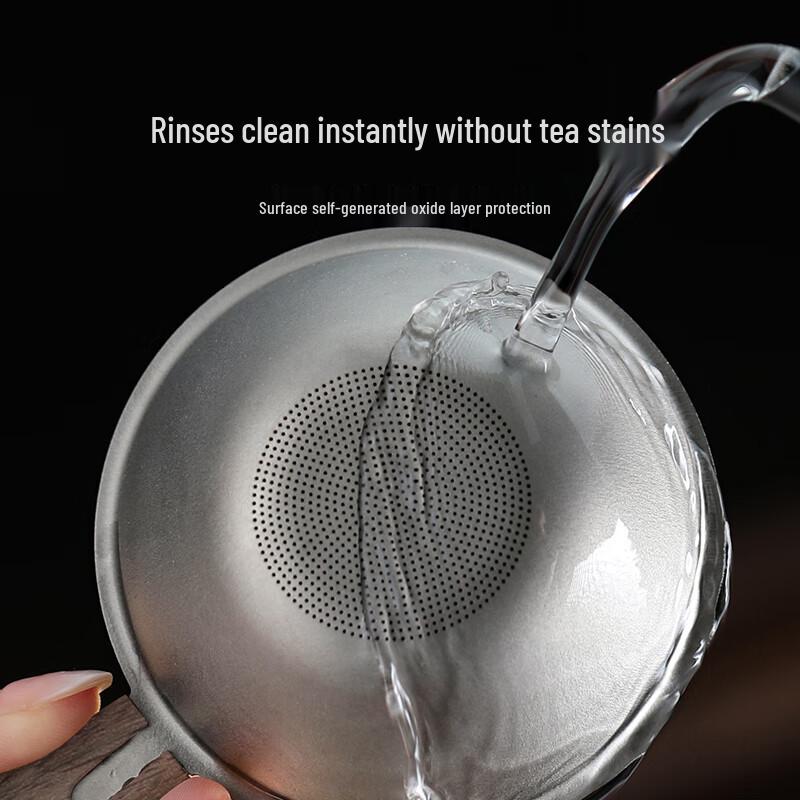 Pure Titanium Tea Strainer & Filter Set