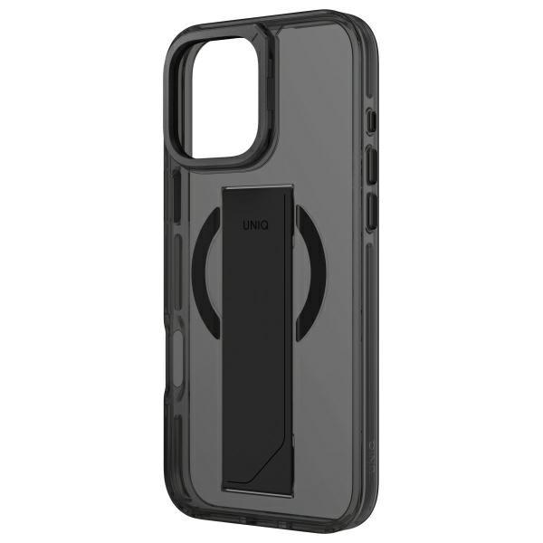 Uniq Etui Heldro Max Iphone 16 Pro 6.3  Magclick Charging Czarny/Vapour Smoke