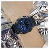 Casio Серия с двойным дисплеем LCD/Стрелки Модный тренд Кварцевый механизм Ремешок из смолы Японские и корейские часы Мужские часы Черный циферблат GA-900VB-1APR