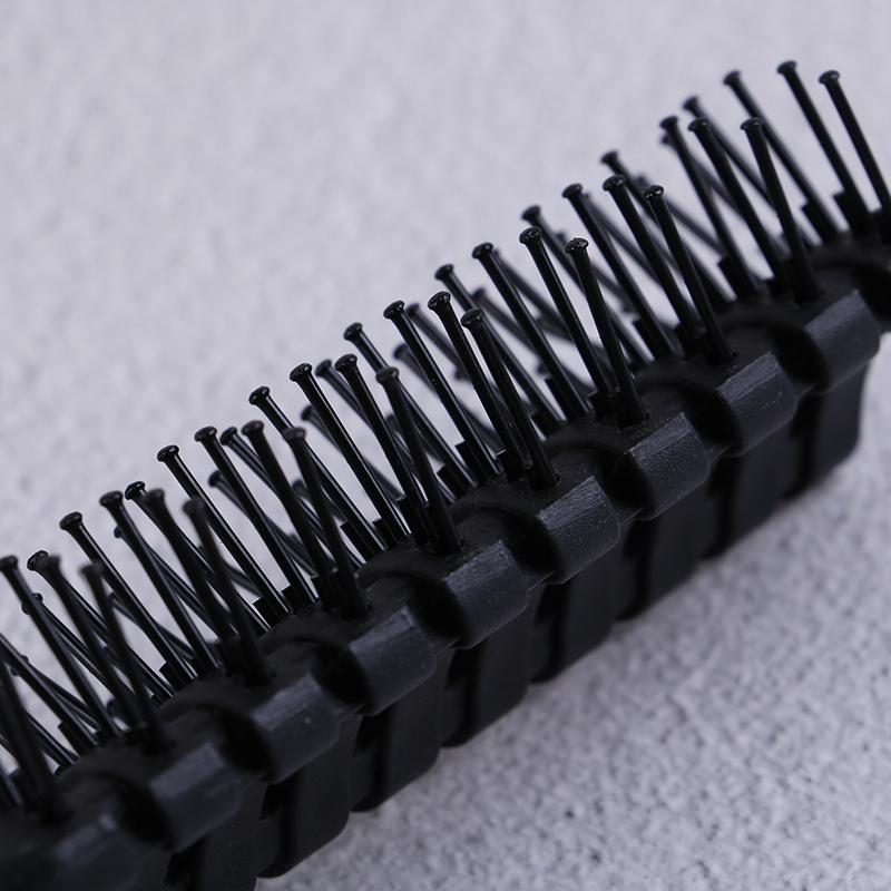 Мужская пластиковая расческа для волос с вентиляционным отверстием, антистатическая, массажная расческа для ухода за волосами