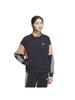 Женский топ Adidas Team Loose Fit Double Knit Track Legend Clay, IEH89, Чернила/Чудо (IK9874), J/XL