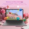 Ноутбук с Office легкий планшет 1920x1200 sRGB распознавание лица весит всего 2 мегапикселя Bluetooth передача без настройки Windows 11 японская клавиатурная крышка