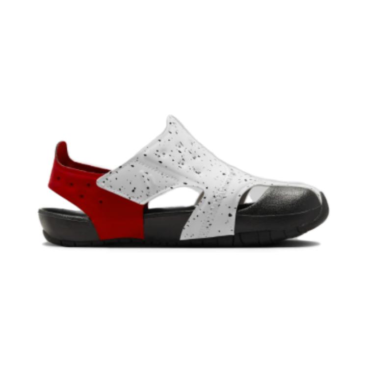Jordan Сандалии Flare PS White Gym Red Black CI7849-106