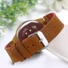 JewelryWe Waterproof Analog Watch with Leather Strap Popular Fashion Watch for Business and Casual Occasions Perfect Gift for or as a Gift for Your