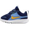 Кроссовки Star Runner 5 TD Midnight Navy Laser Orange для малышей, синие HF7006-403