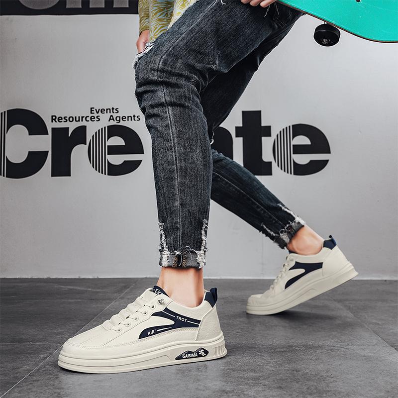 Men Shoes Skateboard Sneakers Casual Outdoor Hiking Non Slip and Wear Resistant Four Seasons Versatile Running Shoes