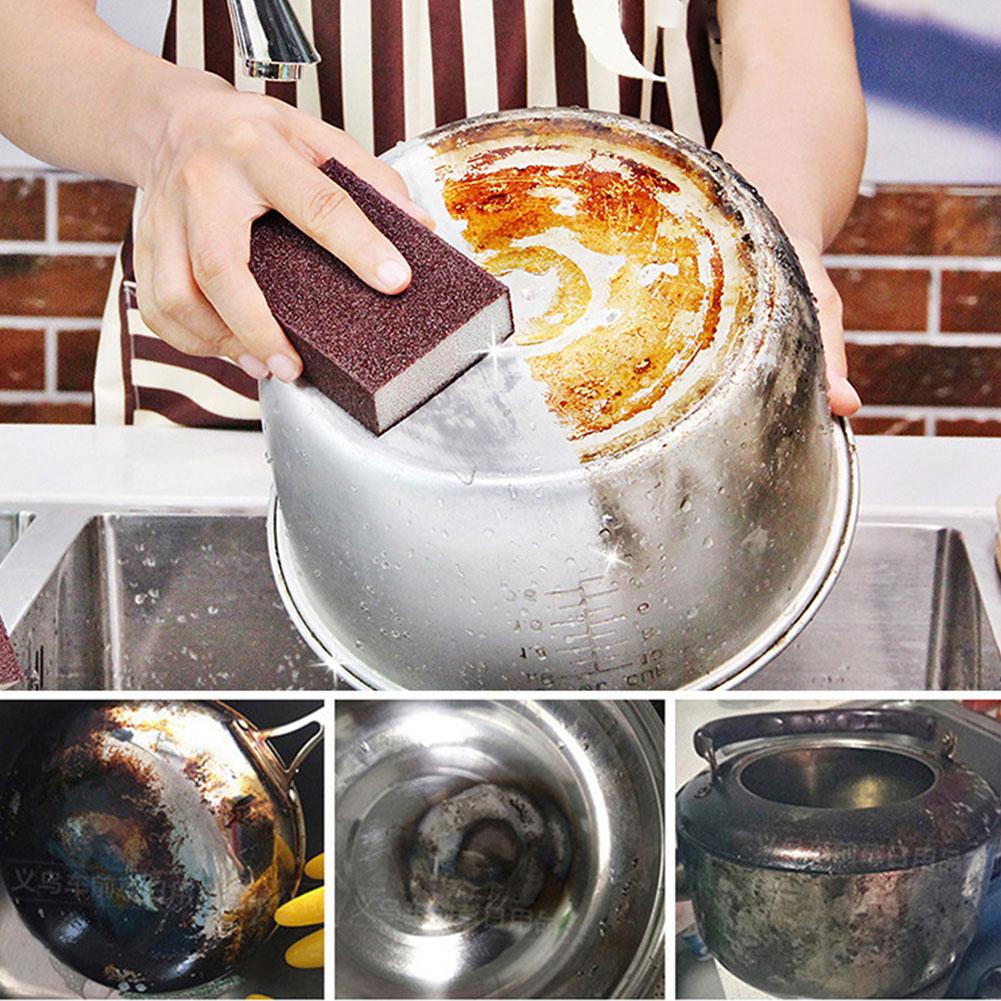 Супер сильная волшебная кухонная губка щетка ластик для сковородок кастрюль губки для посуды кухонная утварь тряпка для дезинфекции кухонная губка инструмент для чистки