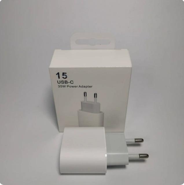 Совместимый с Apple 15 PD-зарядное устройство 20 Вт/35 Вт для iPad и iPhone с кабелем