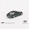 MINIGT 1/64 #867 Bentley Flying Spur Белый Песок Изумрудная Роскошь Металлическая Модель Автомобиля Миниатюрная Коллекция Diecast Украшение Хобби Подарки
