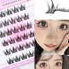 Natural Look Glue-free False Eyelashes Press On Segmented Eyelashes  Women's Beauty