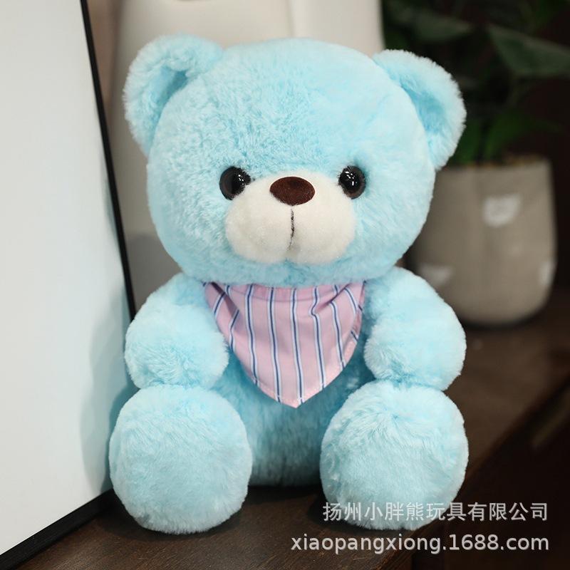 Плюшевая кукла Мишка Пара Шарф Мишка Плюшевая игрушка Кукла Медведь Любви Рождественский Лось Пингвин Серия Старик