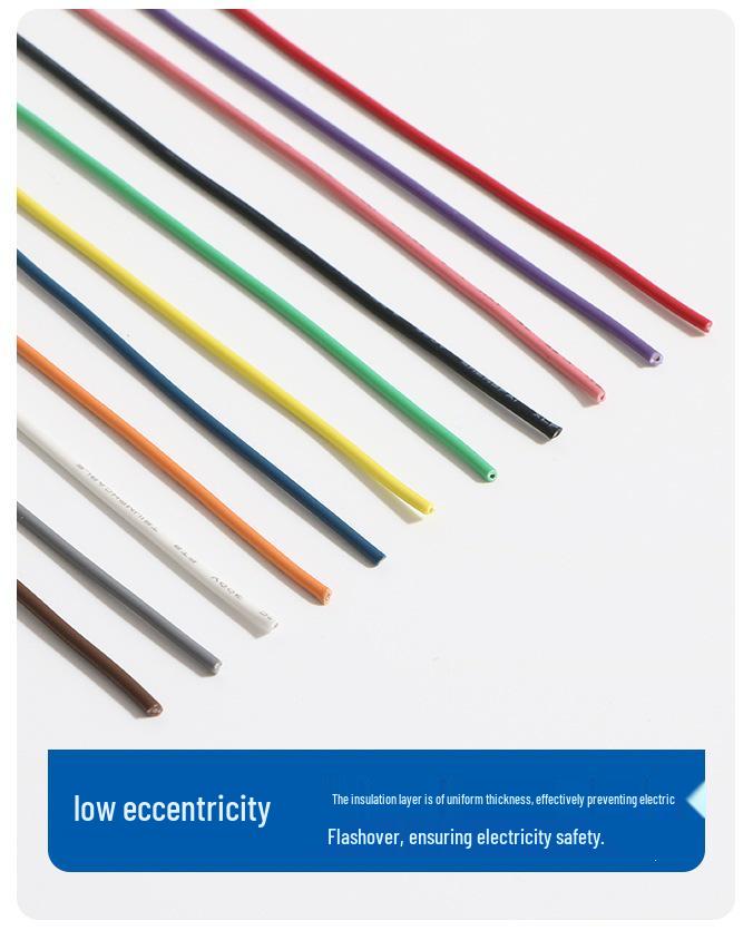 UL3266 Low-Smoke Halogen-Free XLPE High-Temperature Wire, Tinned Copper, 125°C