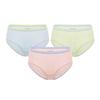 PurCotton Women's Antibacterial Gauze Mid-Rise Briefs 3-Pack