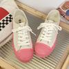 Женские кроссовки конфетного цвета, женские парусиновые туфли, женские повседневные удобные спортивные кроссовки на шнуровке, вулканизированные слипоны