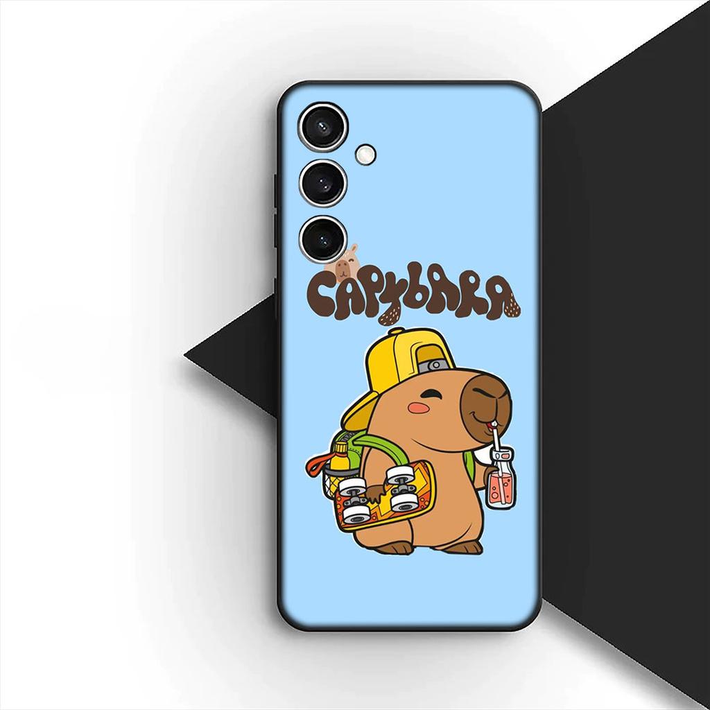 Comics Capybaras Wallpaper Phone Case for OPPO A80 A18 A16 A40 A17 A15 A38 A78 A79 A54 A57 A12 A60 4G 5G Protective Cover