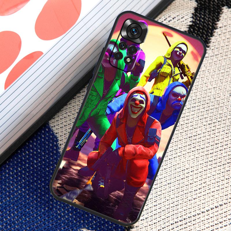 Чехол Free Fire Game для Xiaomi Redmi Note 12 8 9 10 11 Pro 9S 10S 11S 8T Redmi 10 12C 9C 10A 10C Coque