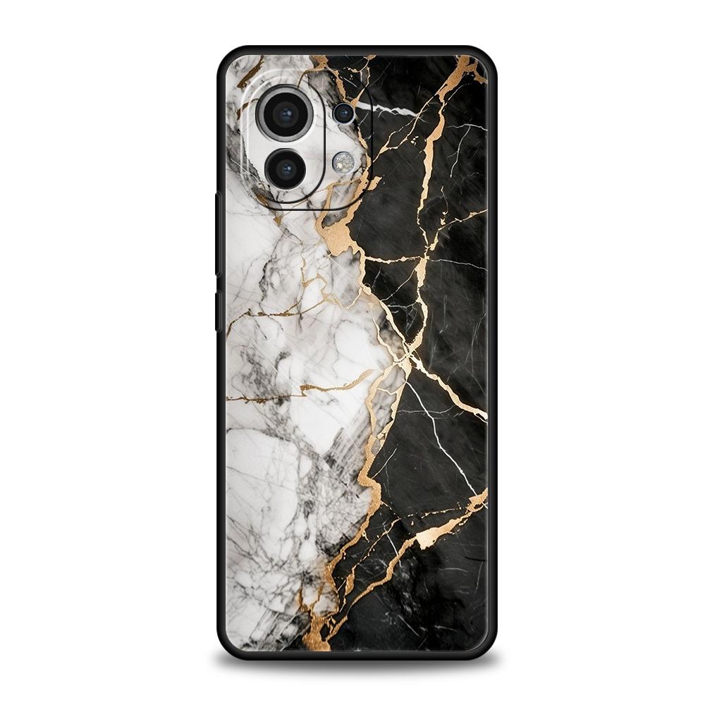 Акварельный Мраморный Чехол Для Телефона Для Xiaomi 15 14 13 12 Lite 14T 13T 12T Pro Poco X7 X6 X5 X4 X3 NFC F7 Ultra F6 Pro Мягкий Чехол