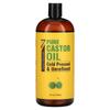 Pure Castor Oil, Cold Pressed and Unrefined, Unflavored, 950 Ml (32 Fl Oz)