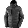 Elixir Hooded Solid Color Casual Down Jacket Men Jacket Black LC2103500