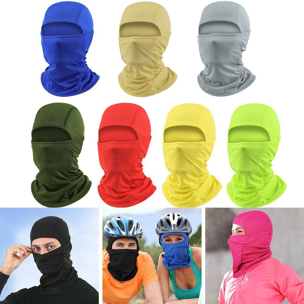 Protection Hiking Scarves Helmet Liner Hats Cooling Neck Cycling Balaclava Full Face Cap Face Cover