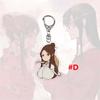 Hua Cheng Bag Pendant Key Ring Holder Tian Guan Ci Fu Key Rings Keychain Heaven Officials Blessing