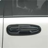 8P Gloss Black Exterior Side Door Handle Bowl Cover Trim For Toyota Sienna 21-23