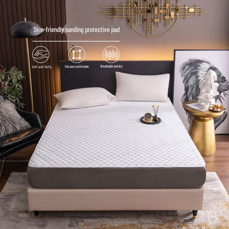 Защитный чехол для матраса Duo Xi Sanded: Моющийся чехол для односпальной кровати или спальни