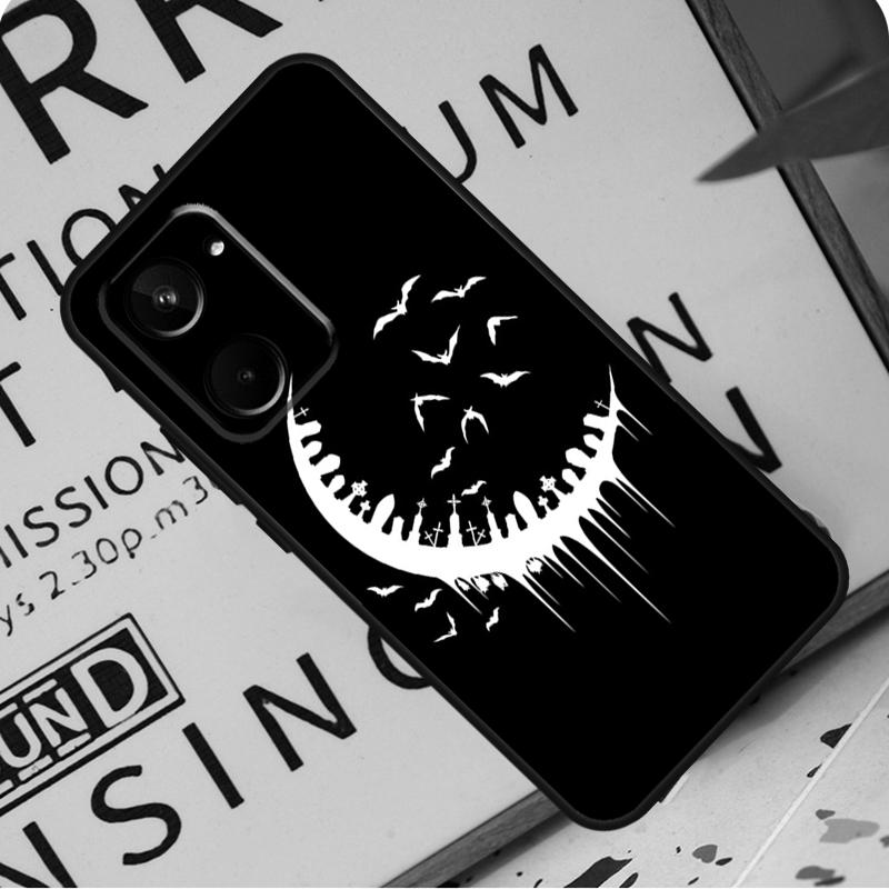Чехол Goth Vampire Bat Gothic для Realme C67 C55 C53 C51 C35 C33 C31 C30 C25s C21Y GT Neo 6 GT5 9 10 11 12 Pro Plus