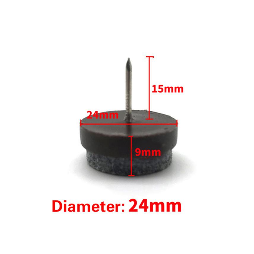 30 шт. Войлочные накладки для ногтей Противоскользящие Ножки для мебели Стола Защитные накладки для ножек мебели Защита деревянного пола Стопоры для стульев Войлочные накладки