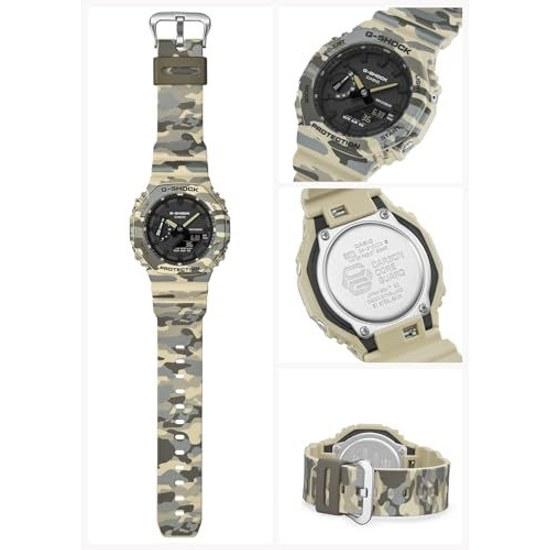 Часы Casio G-Shock Оригинальный продукт для внутреннего рынка Изготовлены из экологически чистых материалов GA-2100CM-5AJF Мужские Бежевый