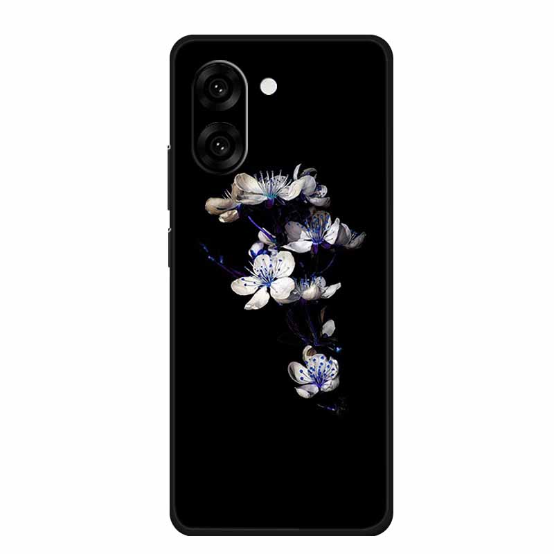 Black Silicone Case For OnePlus Nord CE5 Case One Plus Nord CE 5 Cartoon Cat Soft Back Cover For OnePlus Ace 5 Racing Phone Case