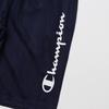 Champion Script Logo Basic Sports Kids' Quick-Drying Shorts, Navy, CK-BS503