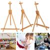 Miniature Wooden Easel Beech HJ‑6 Tripod Desktop Advertising Display Oil Painting