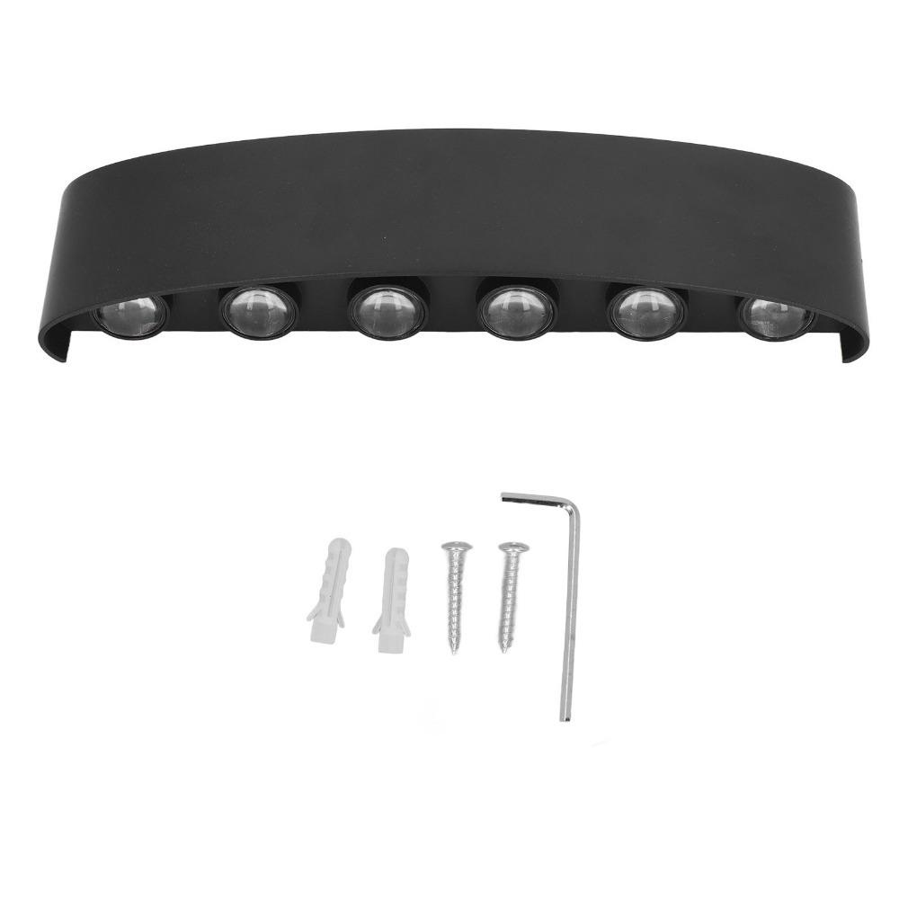 12W LED Wall Lamp 12 Lamp Beads Wall Sconce Rainsafe Wall Light  Indoor Decoration