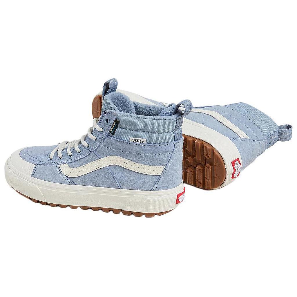 Vans Mte Sk8-Hi Comfortable Versatile High-Top Skate Shoes Men Sneakers Blue VN000CVTBD2