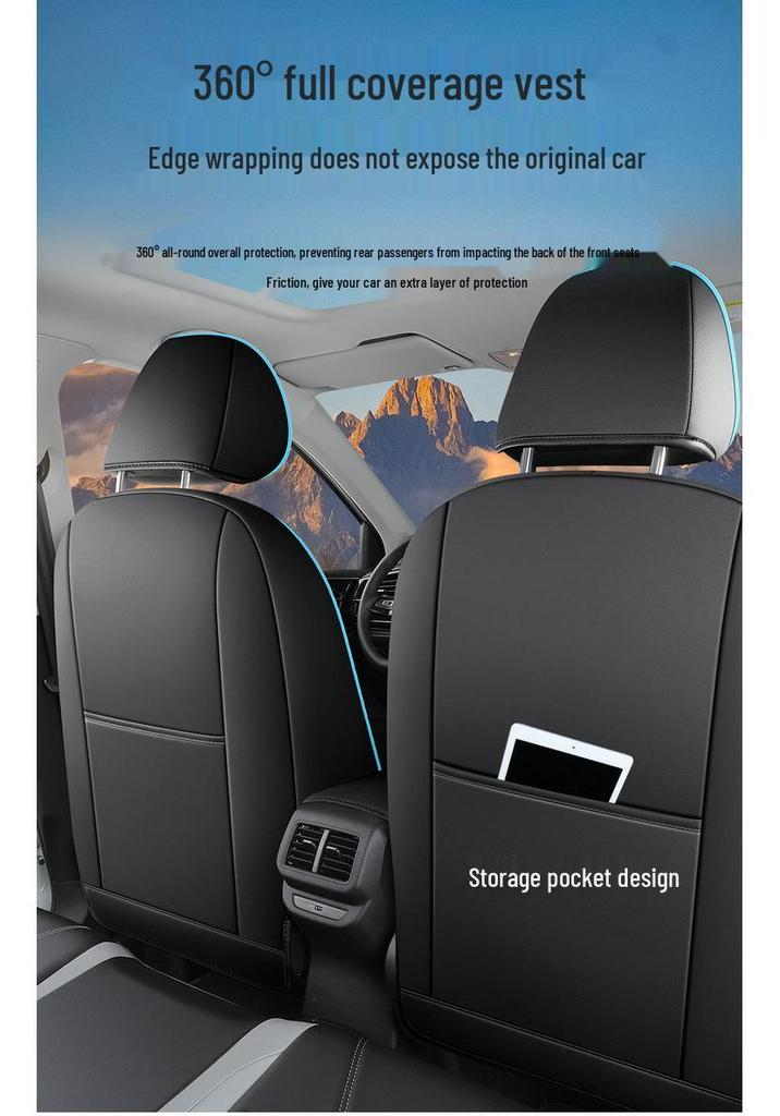 2026 New Jetta VS7 1.4T All-Season Leather Seat Covers - Full Coverage