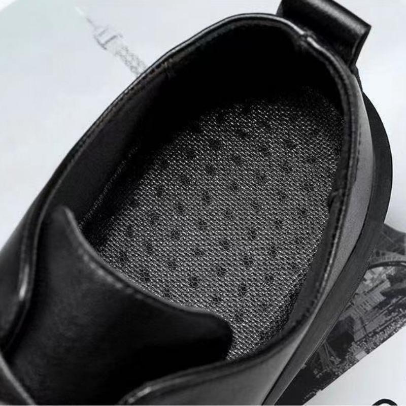 2024 Весна Новые мужские кожаные ботинки люксовый бренд британский стиль мужская деловая повседневная обувь лоферы модные универсальные туфли на плоской подошве плюс