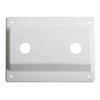ABS Plastic Cover Leak Prevention Easy To Install Interior Decor Blend Sleek White Finish Reliable Shower Valve Protection