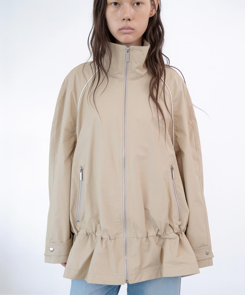 DOUBLE SEEN High-Neck Windbreaker