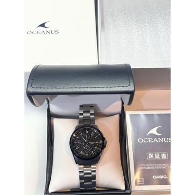 Б/у Casio OCEANUS OCW-T2600G-1AJF Черный Мрамор