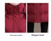 Женская длинная зимняя хлопковая стеганая куртка slim fit выше колена - Корейский стиль, большого размера, утолщенное пальто