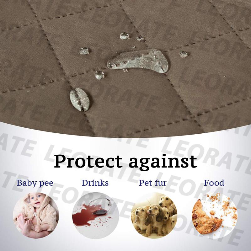 Водонепроницаемый чехол для дивана для гостиной, нескользящий чехол для дивана, стеганый, моющийся, регулируемый чехол для дивана, чехлы на 1/2/3/4 сиденья для кресел