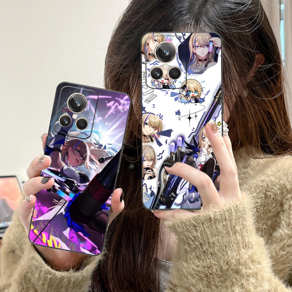 HSR Serval Матовый ТПУ Чехол для Мобильного Телефона для Realme GT 8 Neo Pro C75 73 71 C67 65 C55 53 C35 31 C20 15 Цветной Чехол