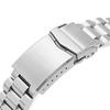 20mm Metal Watch Band Stainless Steel End Mill Bracelet V Clasp for Seiko Mini Turtle SRPC39K1 and Others SRPC35K1, SRPC37K1,