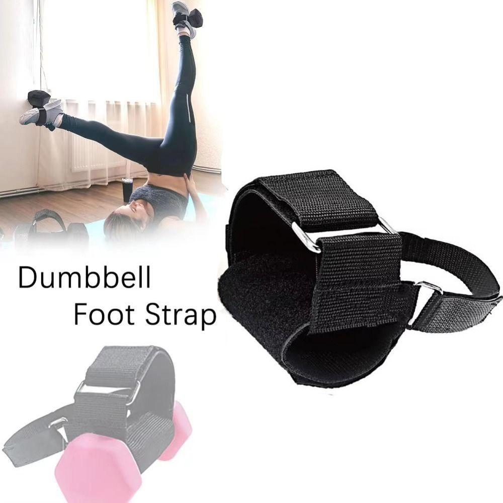 Ankle Buckle Dumbbell Foot Strap Comfortable Weight Lifting Webbing  Strength Training